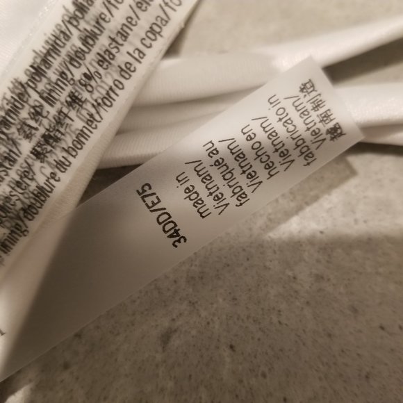 Victoria Secret Shine Swim ADD 2 Cups Push up swim top - Picture 2 of 6